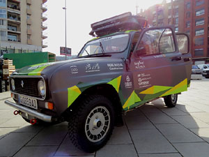 Presentaci&oacute; del vehicle que participa a l'Uniraid amb Manel Alcal&agrave; i Xavier Guitart
