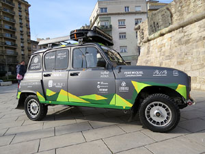 Presentaci&oacute; del vehicle que participa a l'Uniraid amb Manel Alcal&agrave; i Xavier Guitart