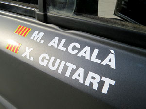 Presentaci&oacute; del vehicle que participa a l'Uniraid amb Manel Alcal&agrave; i Xavier Guitart