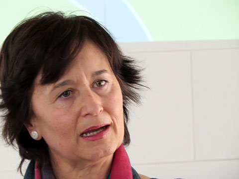 La directora d�INPROVO Mar Fern&aacute;ndez, durant la seva intervenci&oacute;
