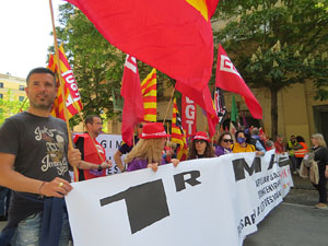 Manifestaci&oacute; de l'1 de maig de 2022