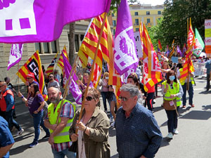 Manifestaci&oacute; de l'1 de maig de 2022
