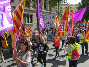 Manifestaci&oacute; de l'1 de maig de 2022