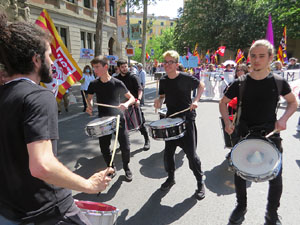 Manifestaci&oacute; de l'1 de maig de 2022