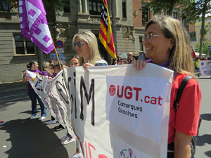 Manifestaci&oacute; de l'1 de maig de 2022
