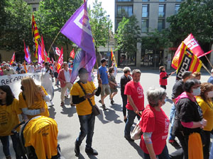 Manifestaci&oacute; de l'1 de maig de 2022