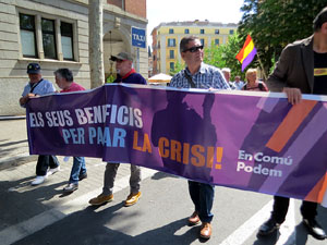Manifestaci&oacute; de l'1 de maig de 2022