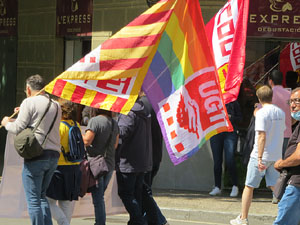 Manifestaci&oacute; de l'1 de maig de 2022