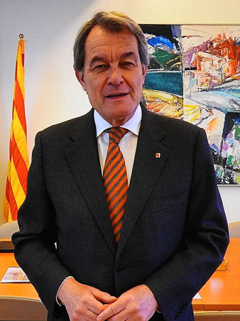 Imatge del video de la intervenci&oacute; del MHP Artur Mas