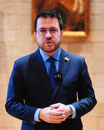Imatge del video de la intervenci&oacute; del MHP Pere Aragon&egrave;s