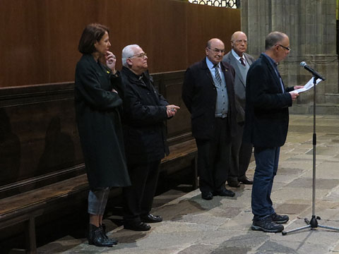 Presentaci&oacute; del projecte a la nau de la Catedral