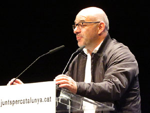 Acte central de campanya de JuntsxCat al Teatre Municipal