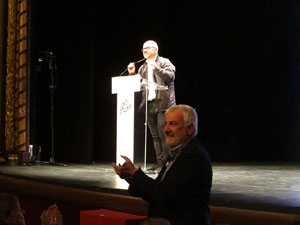 Acte central de campanya de JuntsxCat al Teatre Municipal
