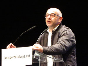 Acte central de campanya de JuntsxCat al Teatre Municipal