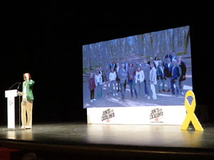 Acte central de campanya de JuntsxCat al Teatre Municipal
