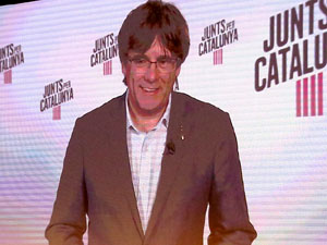 Acte central de campanya de JuntsxCat al Teatre Municipal