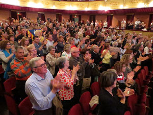 Acte central de campanya de JuntsxCat al Teatre Municipal