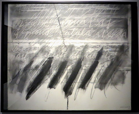 Carta a favor del catal&agrave;. 1974. Mixta sobre paper