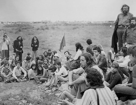 Assemblea ecologista a Castell&oacute; d'Emp&uacute;ries. 1977