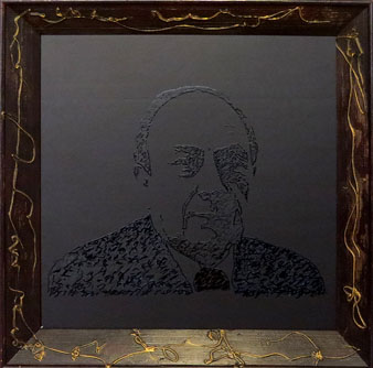 Jordi Comas. 2007. Oli i cautx&uacute; sobre fusta