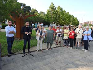 Inauguraci&oacute; de l'escultura 'Arbre' de Max Var&eacute;s