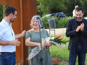 Inauguraci&oacute; de l'escultura 'Arbre' de Max Var&eacute;s