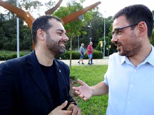 Inauguraci&oacute; de l'escultura 'Arbre' de Max Var&eacute;s