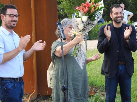 Inauguraci&oacute; de l'escultura 'Arbre' de Max Var&eacute;s