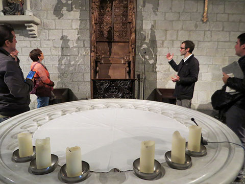 Capella del Sant&iacute;ssim, antic dormitori de la can&ograve;nica