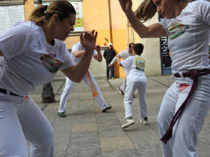 Capoeira a la Rambla de la Llibertat
