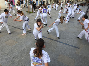 Capoeira a la Rambla de la Llibertat