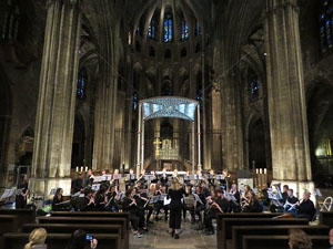 Concert de la Southampton University Sinfonietta & Symphonic Wind Orchestra a la Catedral