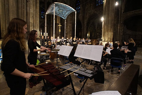 Concert de la Southampton University Sinfonietta & Symphonic Wind Orchestra a la Catedral de Girona