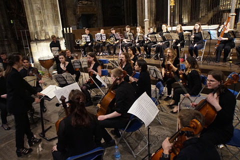 Concert de la Southampton University Sinfonietta & Symphonic Wind Orchestra a la Catedral de Girona
