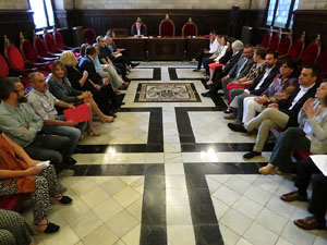 Constituci&oacute; de l'Ajuntament de Girona resultant de les eleccions del 26 de maig 2019