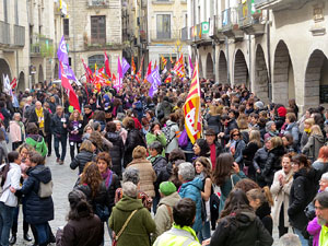 Dia de la Dona 2018 a Girona. Les manifestacions i concentracions