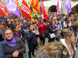Dia de la Dona 2018 a Girona. Les manifestacions i concentracions