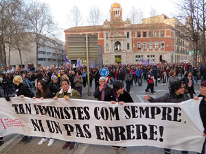 Dia de la Dona 2019 a Girona. Les manifestacions i concentracions