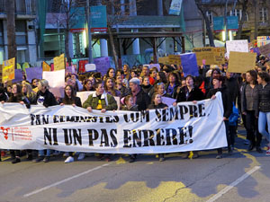 Dia de la Dona 2019 a Girona. Les manifestacions i concentracions