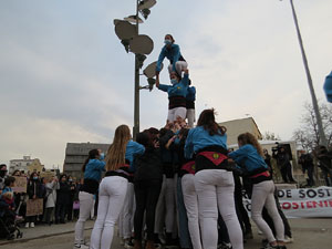Commemoraci&oacute; del Dia de la Dona 2022 a la pla&ccedil;a de l'U d'octubre de 2017