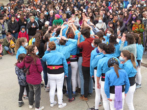 Commemoraci&oacute; del Dia de la Dona 2022 a la pla&ccedil;a de l'U d'octubre de 2017