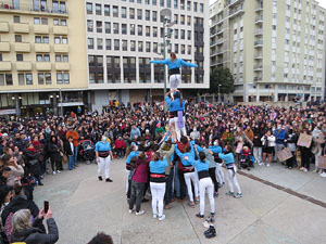 Commemoraci&oacute; del Dia de la Dona 2022 a la pla&ccedil;a de l'U d'octubre de 2017
