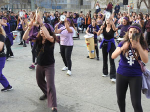 Commemoraci&oacute; del Dia de la Dona 2023 a la pla&ccedil;a de l'U d'octubre de 2017