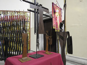 Cessi&oacute; d'escultures de Max Var&eacute;s als Manaies de Girona