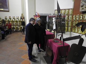 Cessi&oacute; d'escultures de Max Var&eacute;s als Manaies de Girona