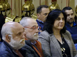Cessi&oacute; d'escultures de Max Var&eacute;s als Manaies de Girona