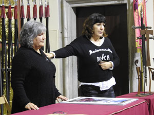 Cessi&oacute; d'escultures de Max Var&eacute;s als Manaies de Girona