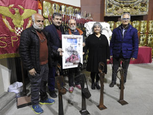 Cessi&oacute; d'escultures de Max Var&eacute;s als Manaies de Girona