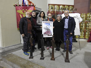 Cessi&oacute; d'escultures de Max Var&eacute;s als Manaies de Girona
