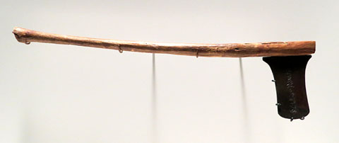 Models d'eines de dip&ograve;sits de fundaci&oacute;. Fusta i bronze. Dinastia XVIII, regnat d'Hatshepsut, Ca. 1472-1458 aC. Deir el-Bahari, Tebes